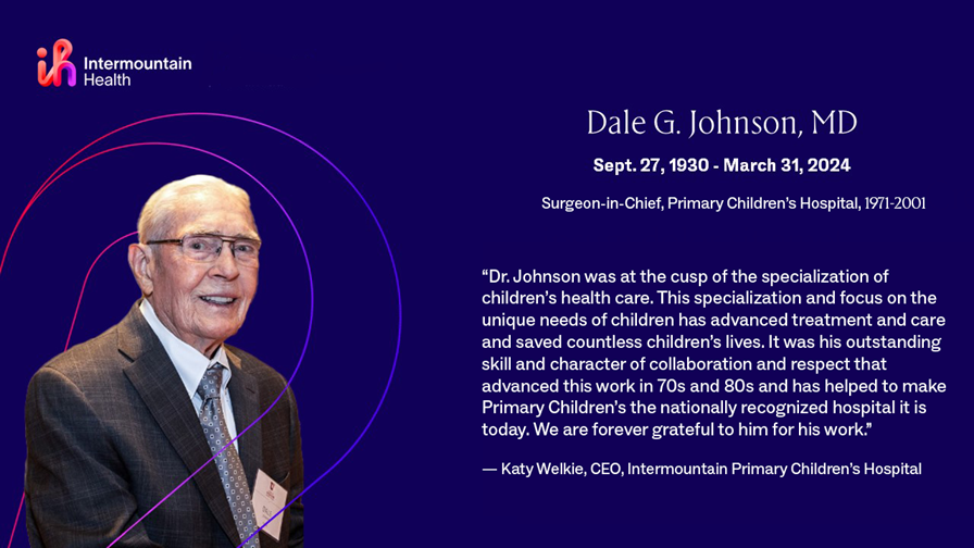 Dale Johnson MD tribute  PCH Social 1