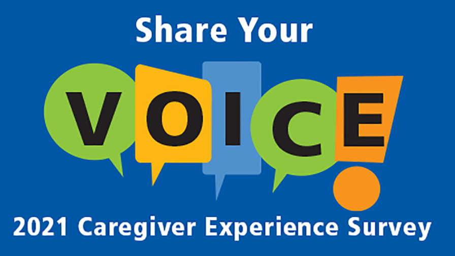 Press Ganey survey banner sized for Caregiver News