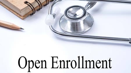 Open Enrollment Art sized for Caregiver News