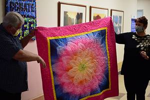 S - Quilt story art sized for Caregiver News