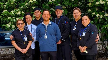 Chef Tuli and team 1 sized for Caregiver News