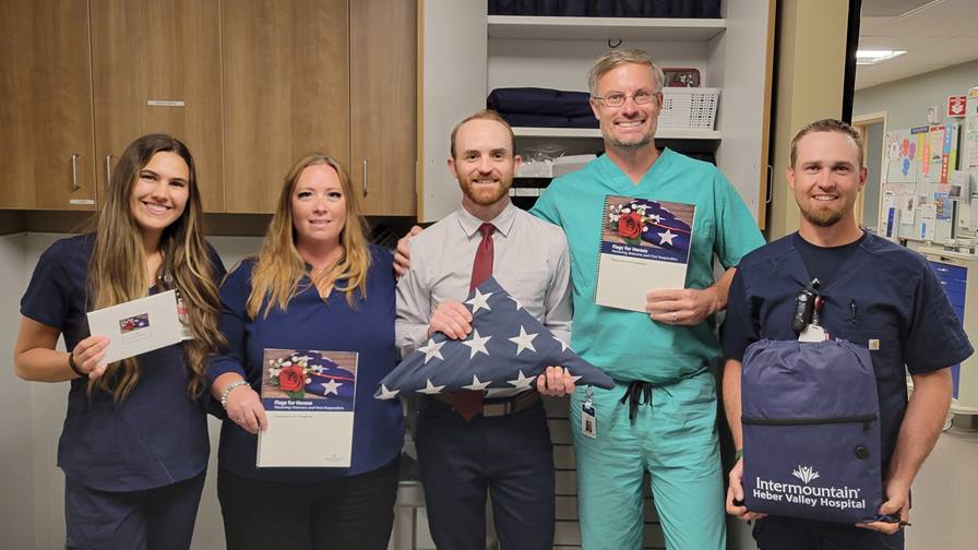 Flags for Heroes-Heber ED team