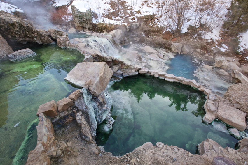 spring hot water