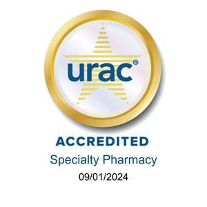 URAC Accredited Specialty Pharmacy Expires 9/01/2024