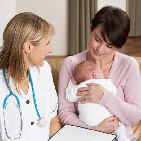 doctor-mom-newborn