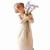Beautiful wishes figurine available for purchase at the gift shop
