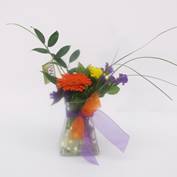 small flower arrangement available for purchase at the gift shop