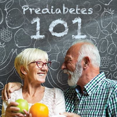 prediabetes senior woman and man