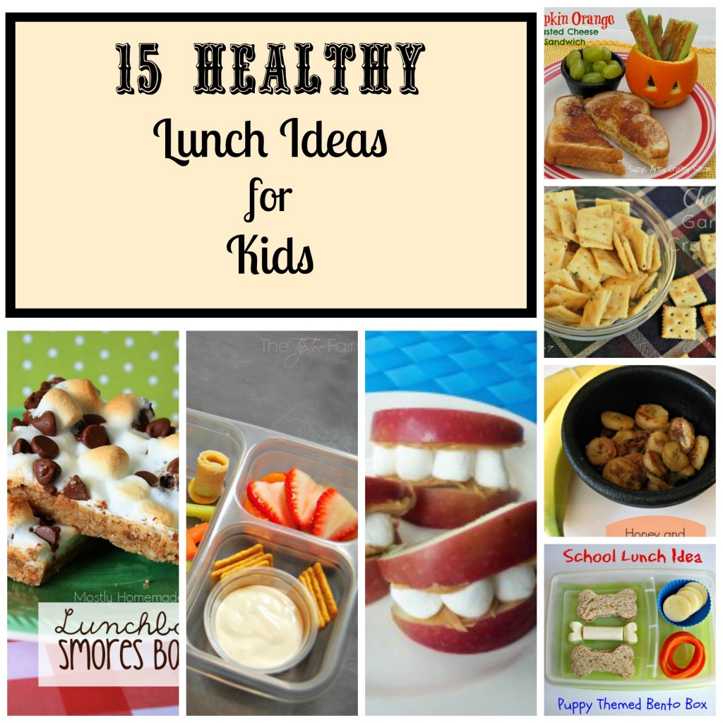 15 healthy lunch ideas for kids