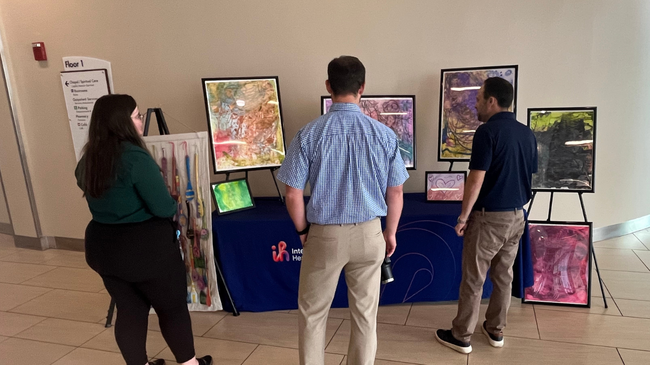 Student Art Display Saint Joseph