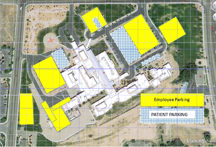 Cedar City Hospital parking