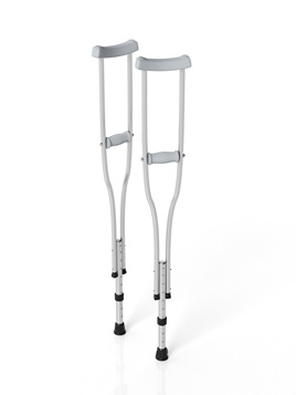 aluminum crutches