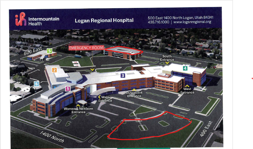 logan regional hospital student parking