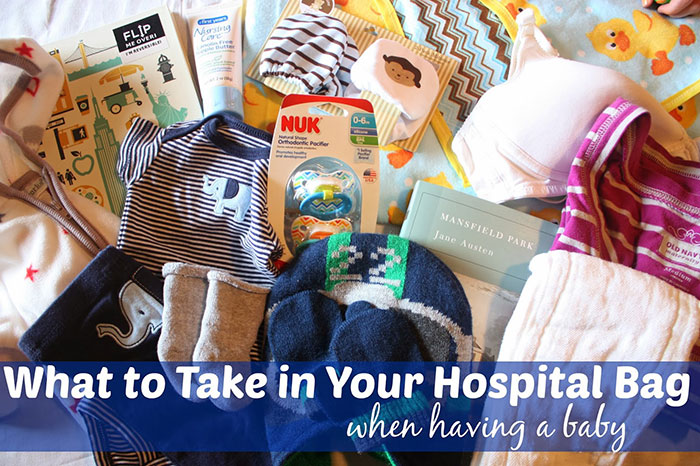 things to take to hospital for baby