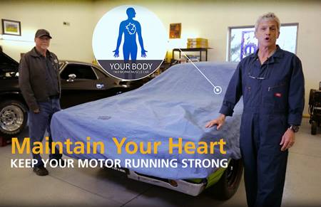 Are you treating your car better than your heart? Maintain your heart to keep your motor running strong.