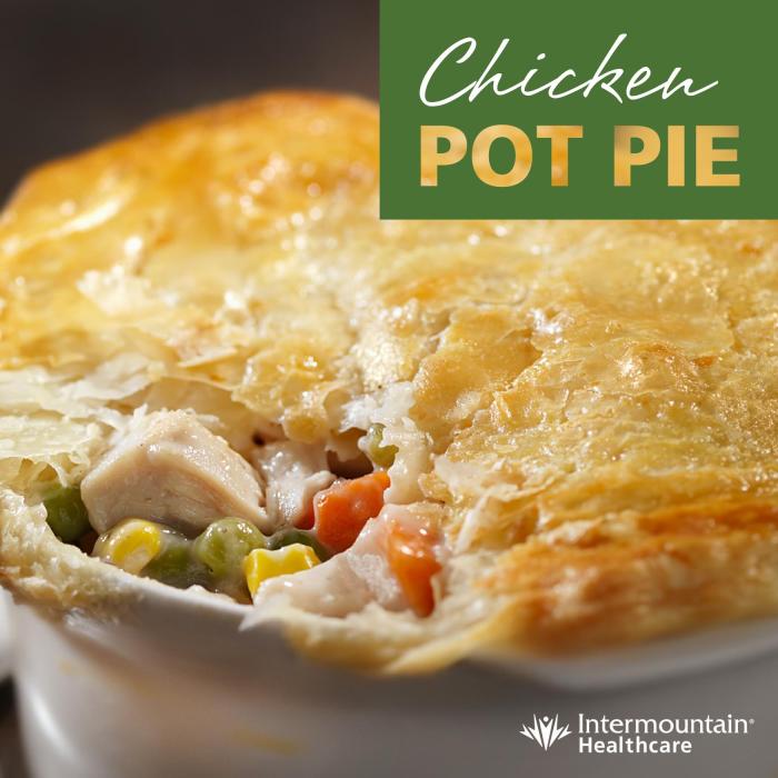 Healthy Chicken Pot Pie Recipe