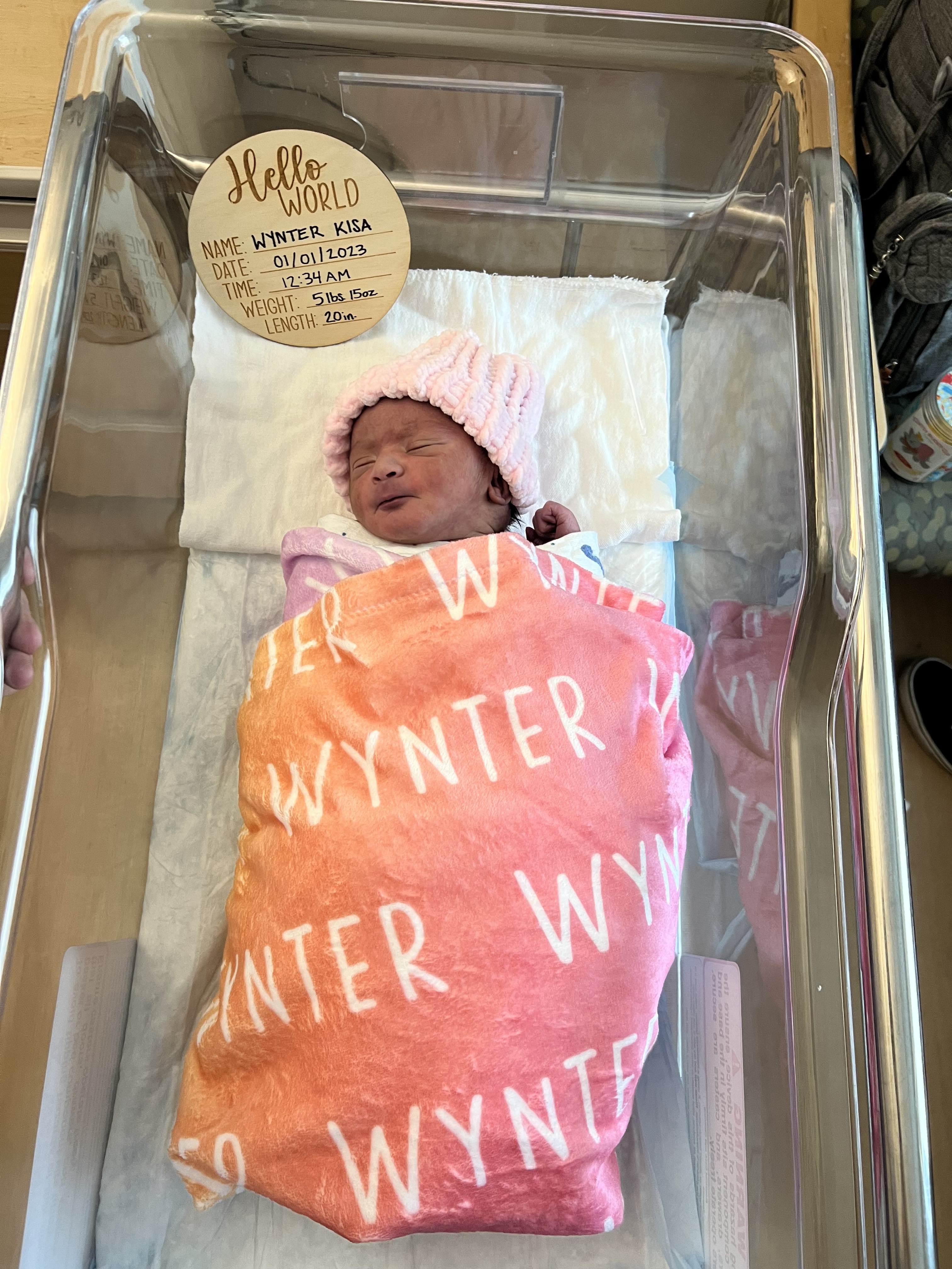 Utah New Years Baby Wynter Magandazi Was Born At 12 34 Am At Utah New Years Baby Wynter Magandazi Was Born At 12 34 Am At