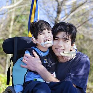 Disabled-Boy-With-Brother