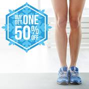 Sclerotherapy buy one, get one 50% off