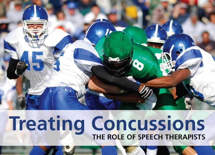 The role of speech therapists in treating concussions