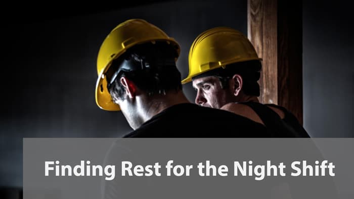 5 ways to deal with night shifts