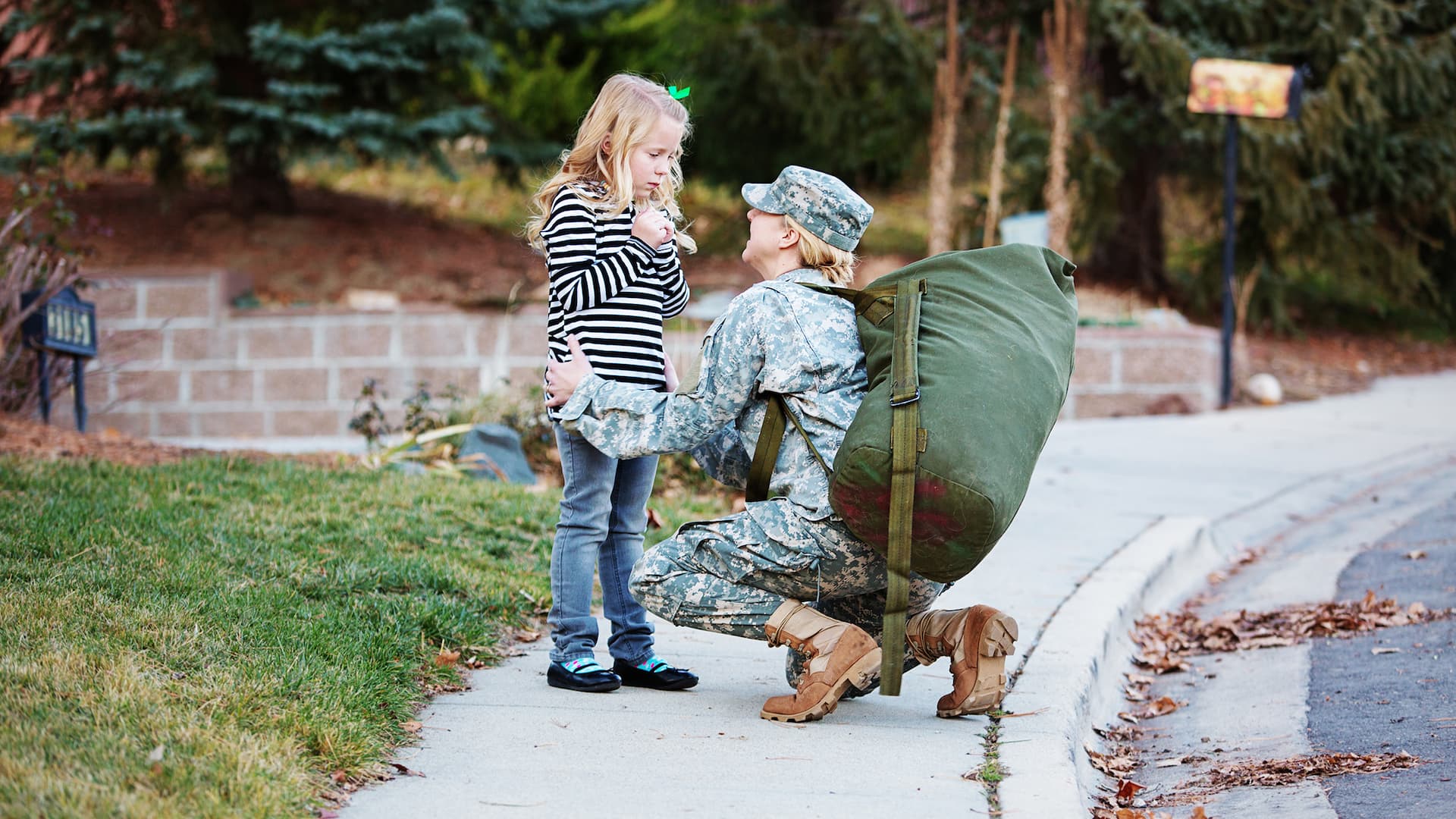 How to help your child cope when your spouse has a military deployment