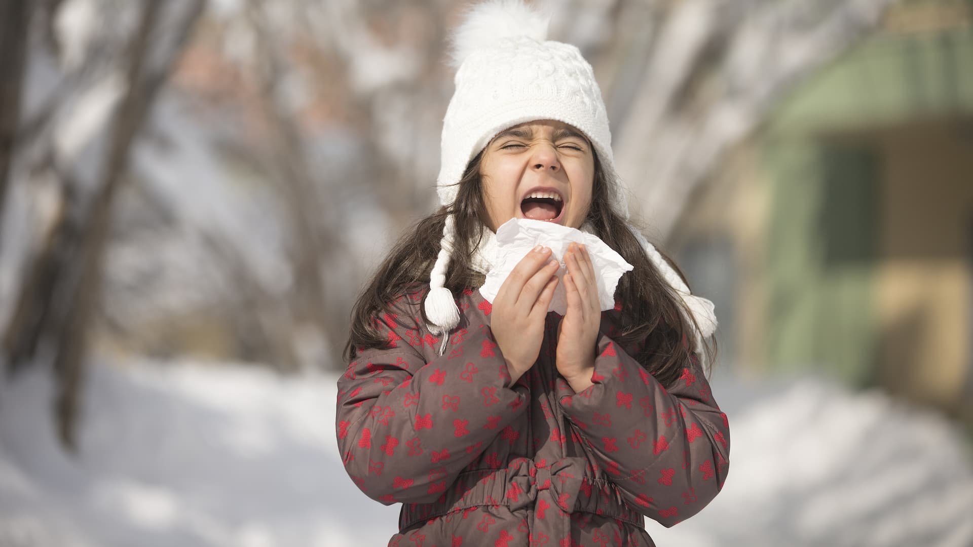 Teaching your kids sick weather health habits