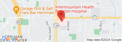 Map to Intermountain Cancer Center - Riverton