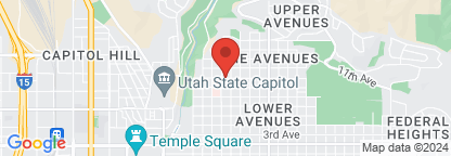 Map to LDS Medical Office Building Draw Station