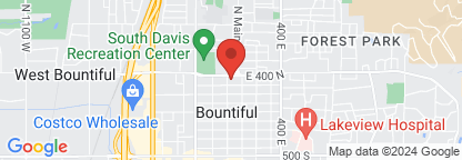 Map to Bountiful Clinic