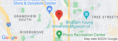 Map to Utah Valley Hospital Primary Children's Network