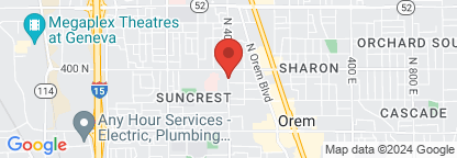 Map to Orem Community Hospital Surgical Services