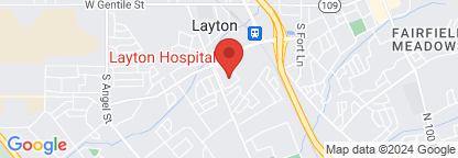 Map to Primary Children's Layton Outpatient Services