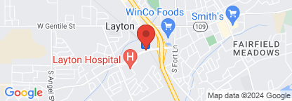 Map to Layton Hospital