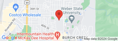 Map to Intermountain Lymphedema Clinic at McKay-Dee Hospital