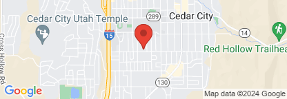 Map to Employee Assistance Program - Cedar City