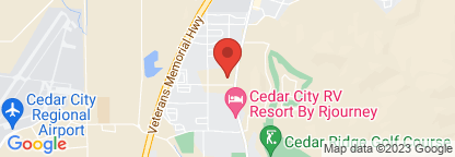 Map to Diabetes Education at Cedar City Hospital