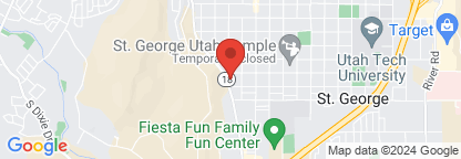 Map to Intermountain Homecare & Hospice - St. George