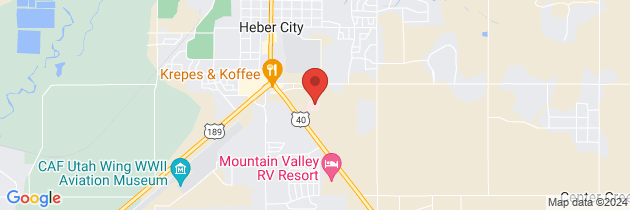 Map to Heber Valley Clinic