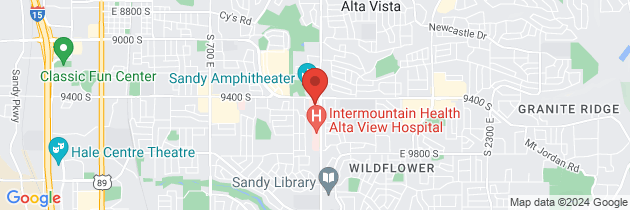 Map to Alta View Clinic Pediatrics