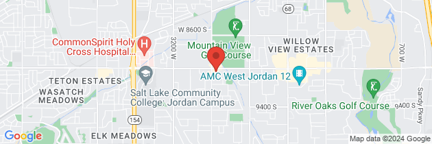 Map to West Jordan Clinic