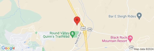 Map to Round Valley Clinic