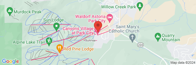 Map to Park City - Canyons Village Medical Clinic