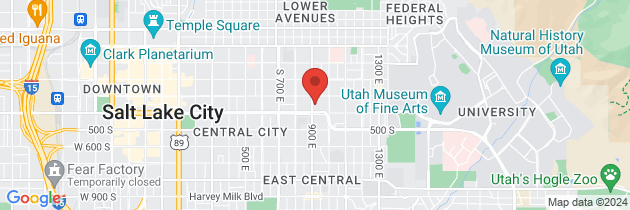 Map to Salt Lake Clinic Spine Surgery