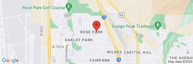Map to Rose Park Clinic