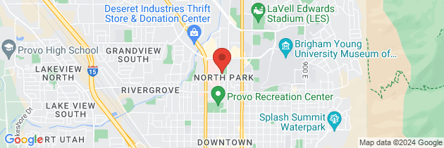 Map to Utah Valley Neurosurgery and Spine Clinic