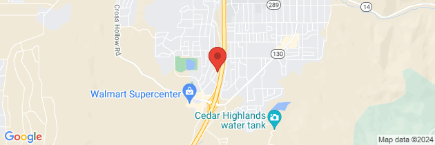 Map to Cedar City InstaCare