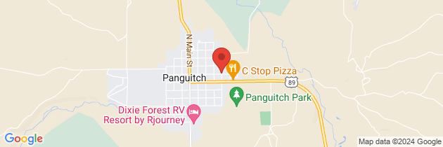 Map to Employee Assistance Program - Panguitch