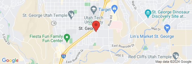 Map to Intermountain Health Kidney Services - St. George