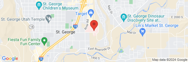 Map to Southern Utah Plastic Surgery